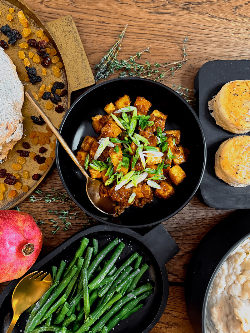 Triple-Soy Crispy Tofu 